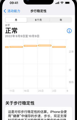 向阳街道iPhone手机维修如何在iPhone开启'步行稳定性通知'